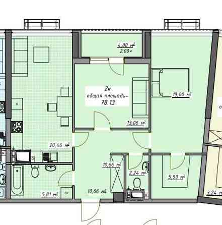 2х комн 80 м2 Генуэзская/ЖК Атмосфера/парк Победы/Курортный Одесса