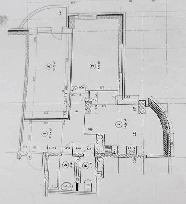 Срочно! 2х комнатная 60 метров за 34 000 Одесса - изображение 2
