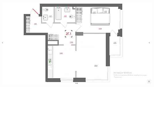 ЖК City Hub Кудряшова Мокра 8 2-х комн. кв. Київ