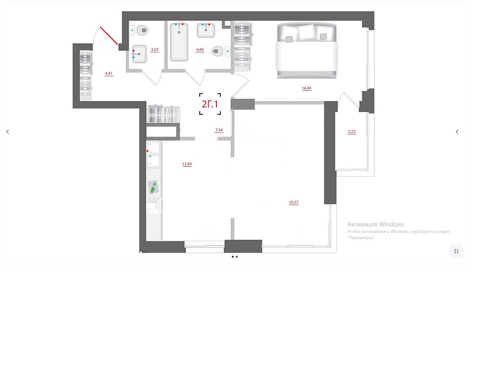 ЖК City Hub Кудряшова Мокра 8 2-х комн. кв. Київ - зображення 3