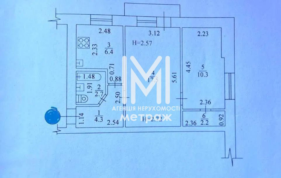 Продам 2 к квартиру , ХТЗ, улица Библика(85456) Харків - зображення 7
