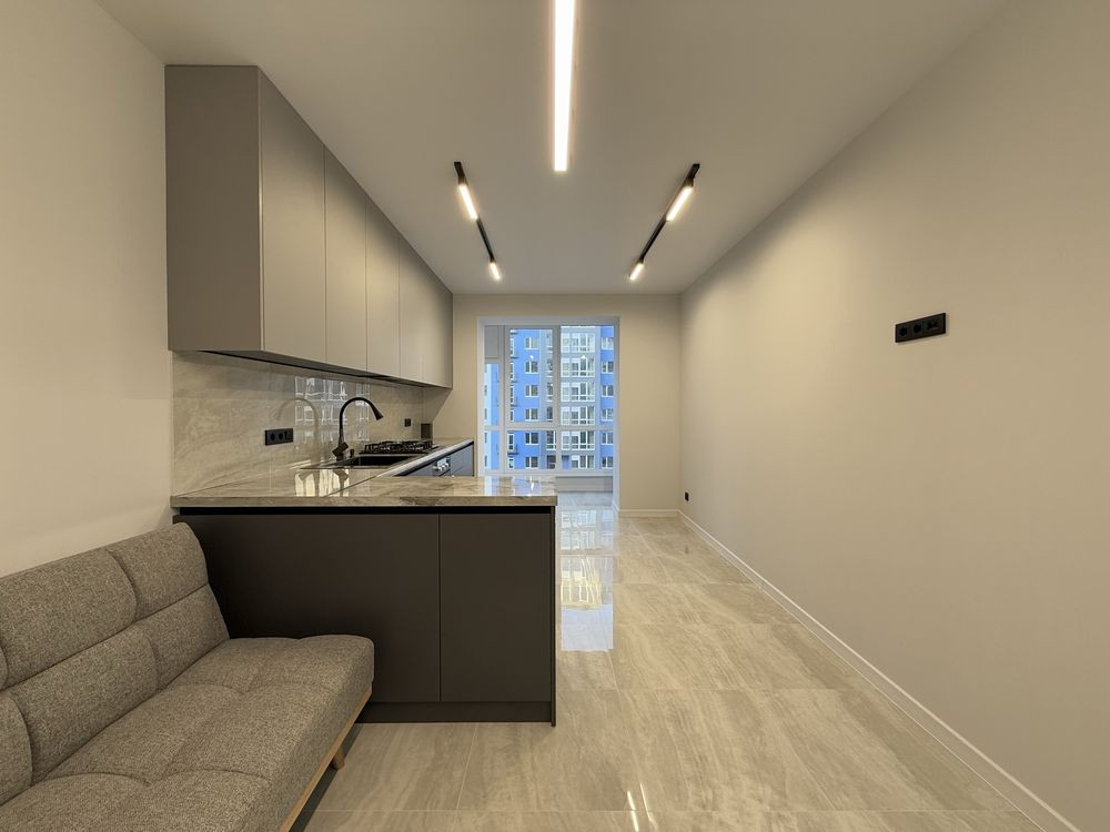 Терміново! Двокімнатна з кухнею-студією з ремонтом в ЖК Княгинин! 7пов Івано-Франківськ - зображення 2