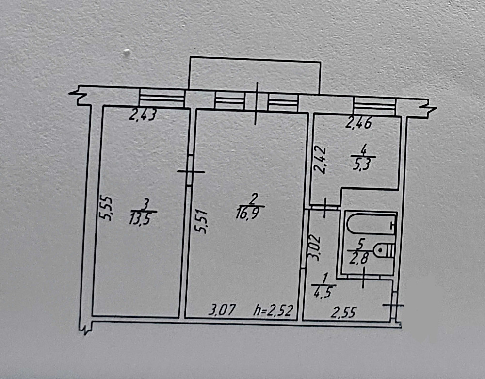 2х кімнатна квартира від власника на Брацлавській Винница - изображение 2