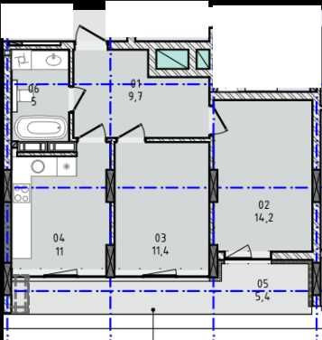 Продаж гарної  двокімнатної квартири в ЖК Nova City Ужгород - зображення 4
