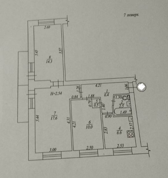 Продам 3комн.квартиру пр.Аэрокосмический д.56. (пр.Гагарина)  - зображення 8