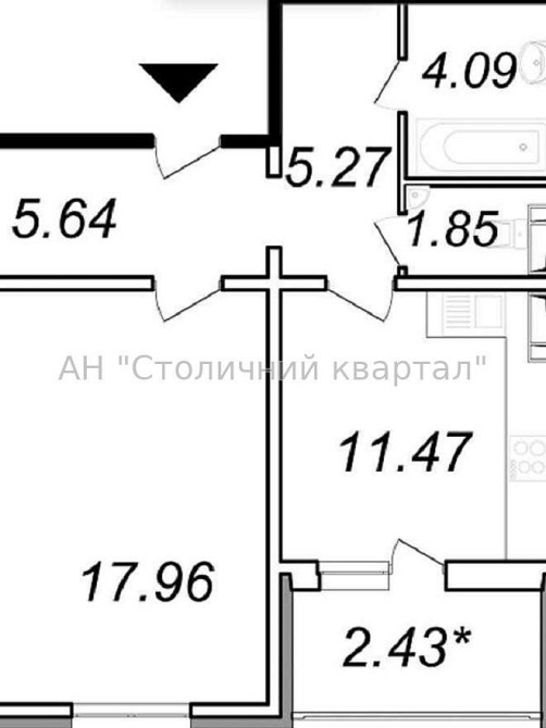 Виноградар ЖК Крістер град Однокімнатна Данченка 1 Київ - зображення 3