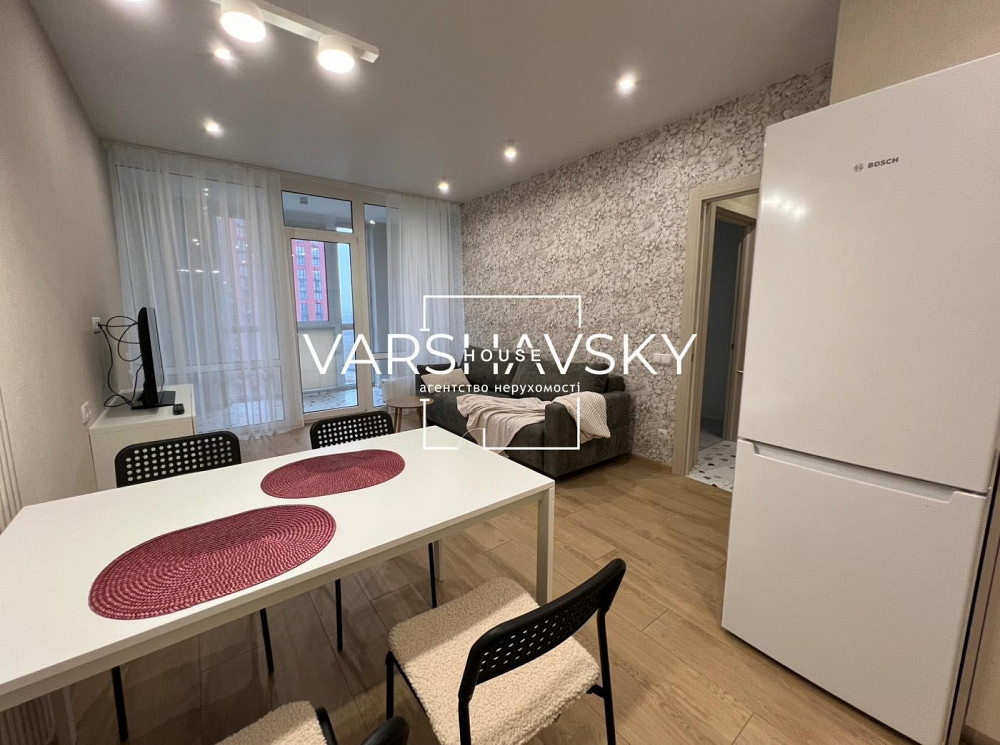 Оренда повноцінна 1-кімн ЖК Варшавський плюс 46м2 Всеволода Змієнка Київ - зображення 3
