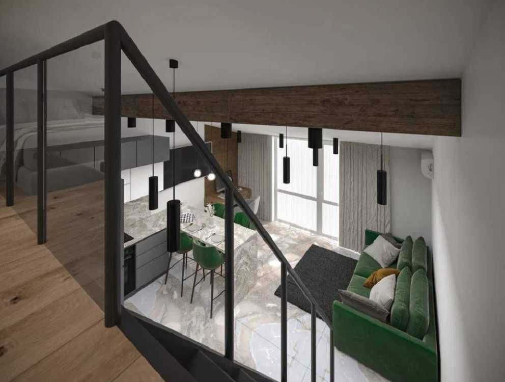 Мансардна квартира в новому будинку. Розтермінування від забудовника. Київ - зображення 1