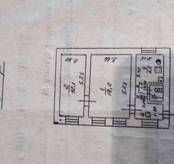 Самостоятельная 2 комн -45 метров. АГВ. 3 эт. Центр. Вознесенский пер. Одесса