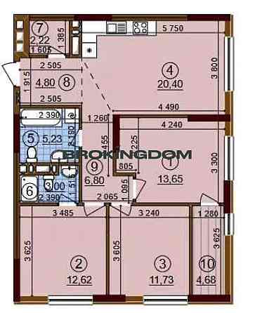 Продажа 3х кімнатної квартири, ЖК Варшавскій 3 Київ