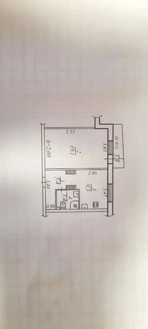 Продам 1-кімнатну квартиру Перемога-4, пр Героїв 4. Дніпро - зображення 5