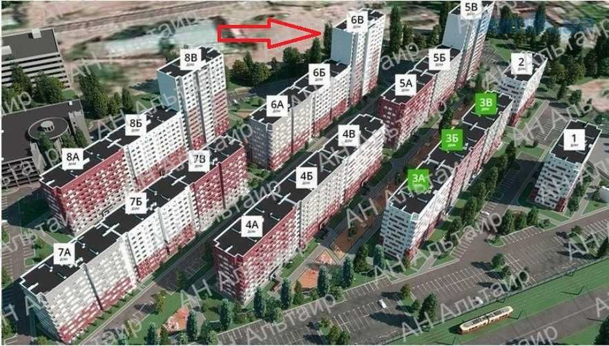 Супер Цена Гидропарк 2 ком Квартира Новострой Сдана Шевченко DI Харків - зображення 3