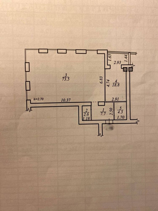 Аналогов нет! Новый вариант в доме бизнес класса в Нагорном районе! Днепр - изображение 4