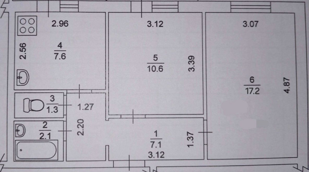 Квартира 2к на Оболоне Киев - изображение 8