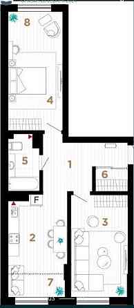 ОЗЕРО! Велика ЗДАНА видова 2к квартира 74м2 в престижному ЖР Манхеттен Івано-Франківськ