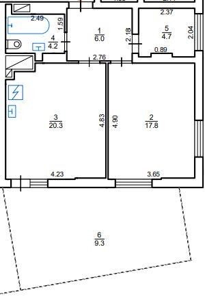 Продаж 2к квартири вул Б Хмельницького Жк Вежа Львів - зображення 8