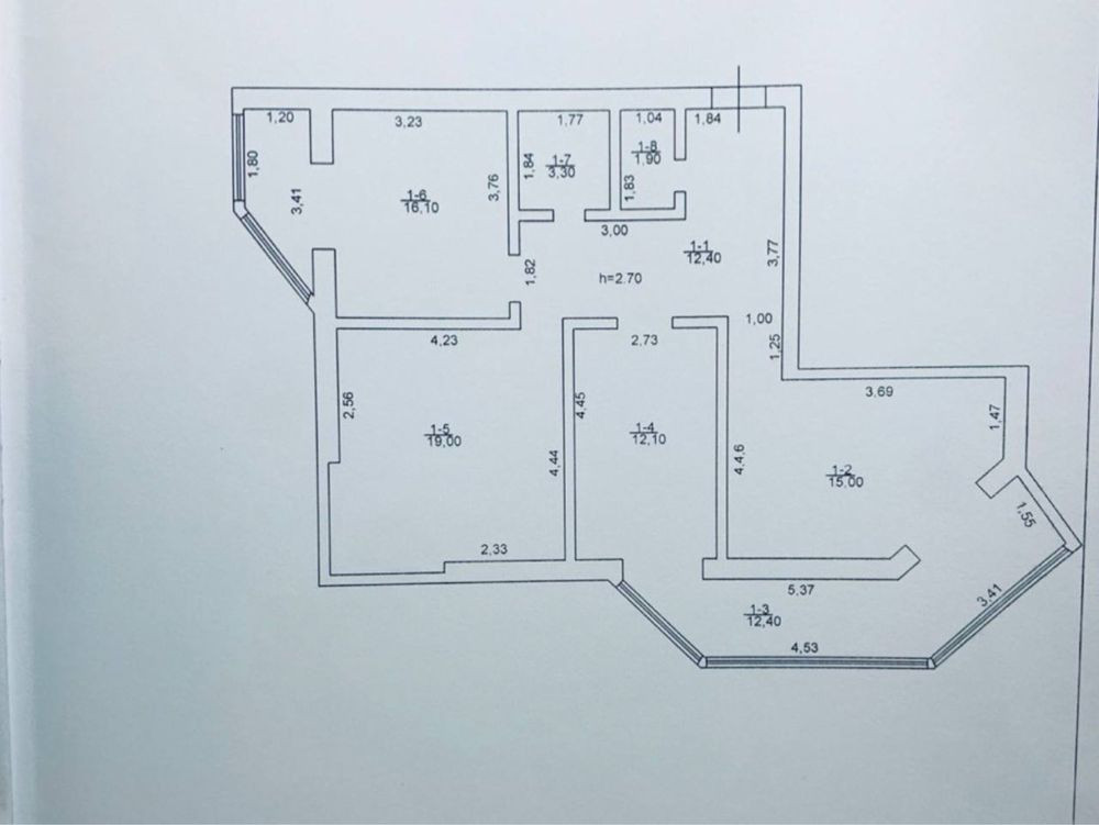Продам 3 кімнатну в ЖК «Набережний» БЕЗ паркомісця ! Біла Церква - зображення 3