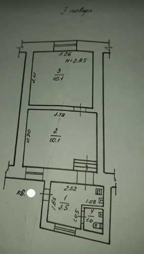 1 комн -26 метров. АГВ. 1 этаж. Ремонт. Мебель. Центр ул Дехтярная Одесса - изображение 7