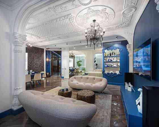 Без% Трикімнатна квартира 115m2 PREMIUM - класу ЖК Бульвар фонтанів Киев