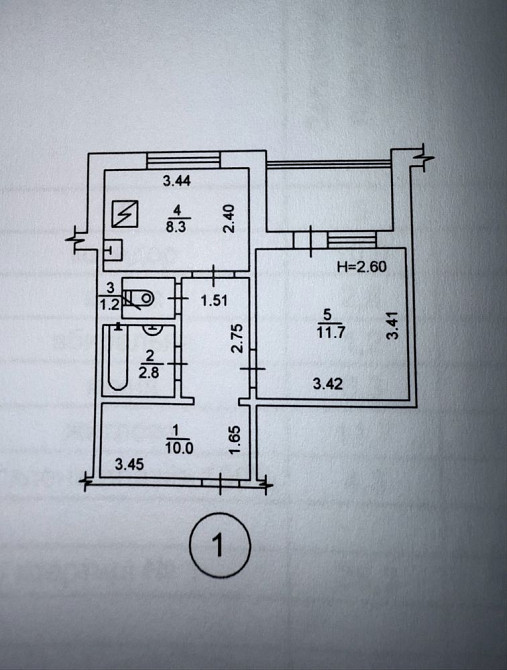 Продам 1-кімнатну квартиру Академіка Паладіна 7/60 Київ - зображення 8
