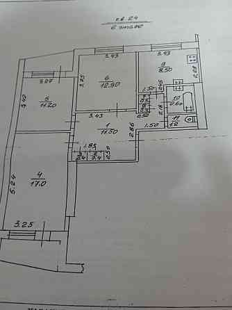 Продам квартиру 3-х комнатную 