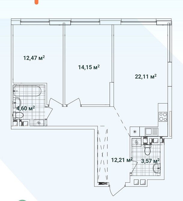 ЖК Варшавський 3 переуступка Київ - зображення 2