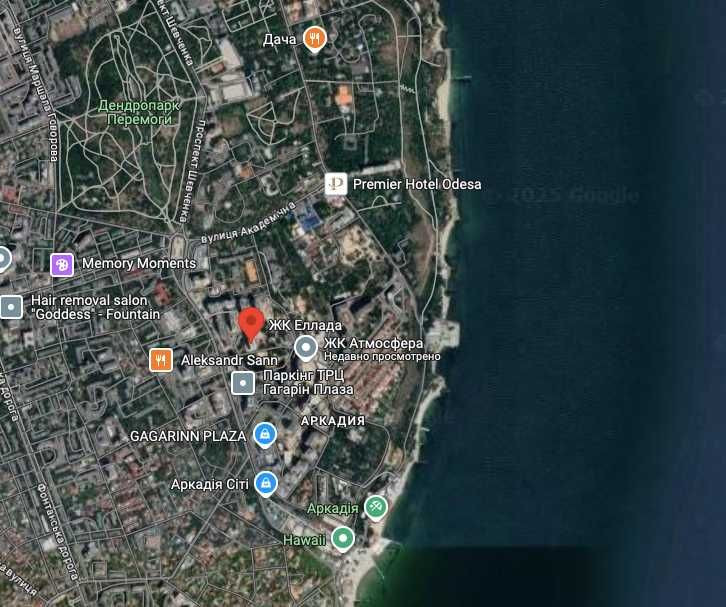 "Эллада"  ул. Генуэзская - 45 м2 - АРКАДИЯ - (рассрочка) Одеса - зображення 4