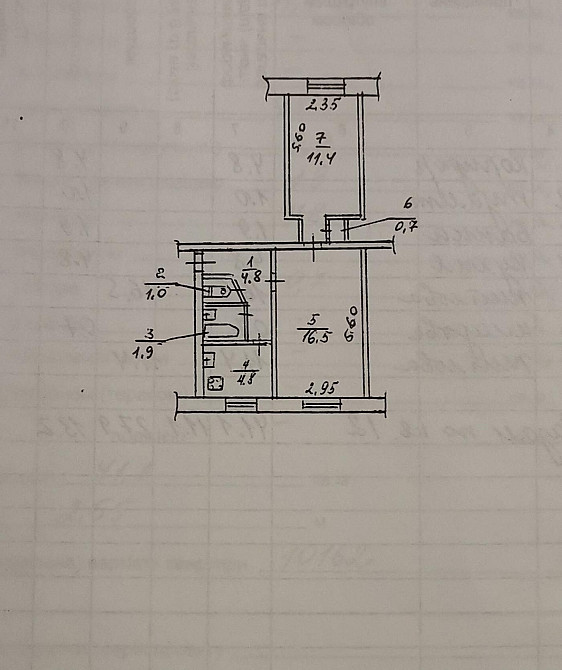 Продам реальну 2 кім кв на прикінці пр.Слобожанського Днепр - изображение 7