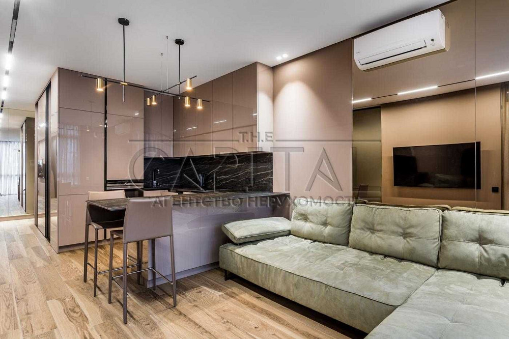 Аренда дизайнерской 3к кв 90 м2 ЖК Французский квартал-2 Первая сдача Киев - изображение 1