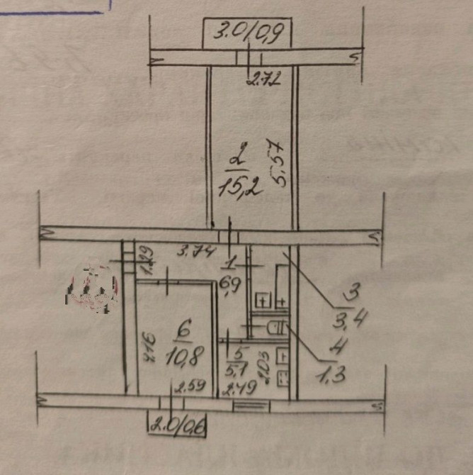 Продам 2кк Потёмкинская/Пушкинская Миколаїв - зображення 7