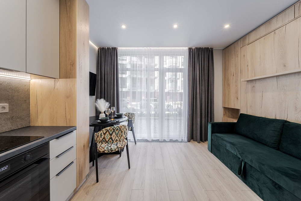 Оренда 1к.кв.-студії з терасою в мальовничих Брюховичах поруч з лісом Брюховичи - изображение 3