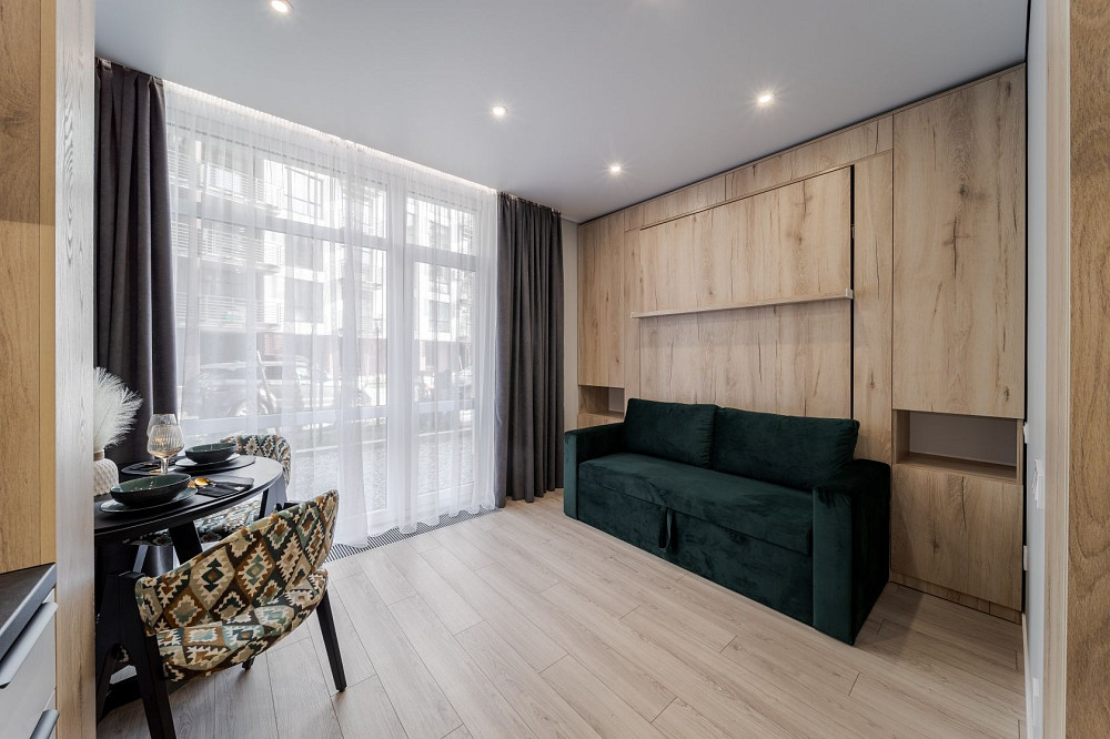 Оренда 1к.кв.-студії з терасою в мальовничих Брюховичах поруч з лісом Брюховичи - изображение 4