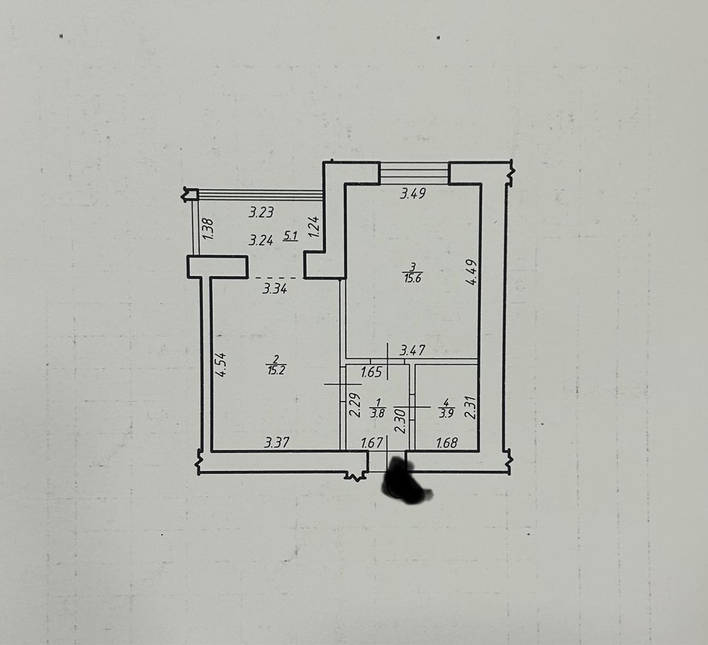 Продаж! 1 кімнатна квартира, вул. Довженка. Бам. Парк Івано-Франківськ - зображення 8