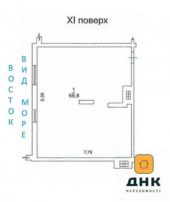 ‼️1К квартира с видом море Ясная Поляна 2 Отрадная Отрада Французский Одеса - зображення 4