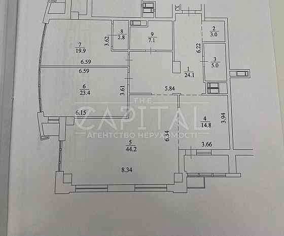 ЖК Бульвар Фонтанов. 3к квартира 145 м2 Київ