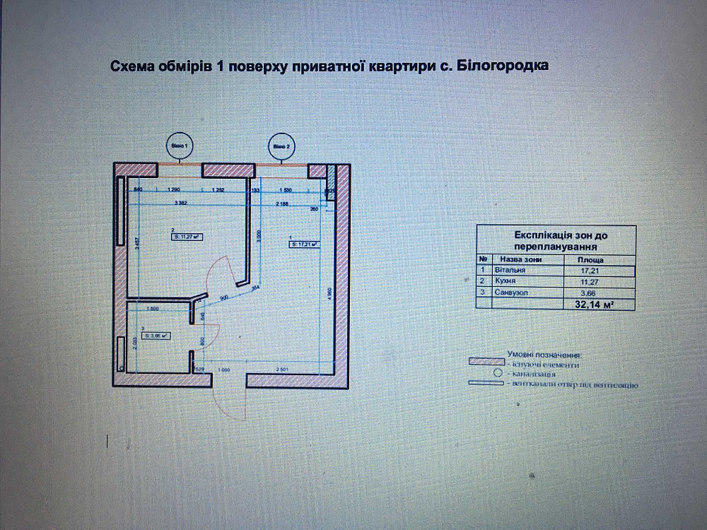 2 кімнатна квартира/ 62 кв.м/тераса/газ/Білогородка Белогородка (Киевская обл.) - изображение 2