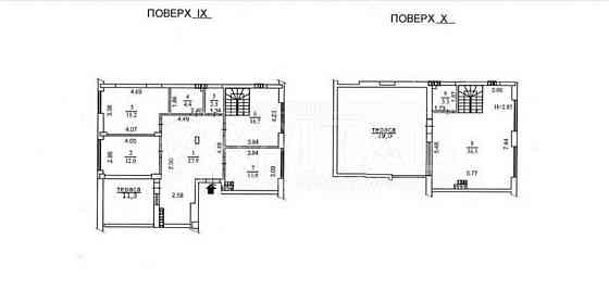 Продаж дворівневого пентхаусу 145м2, з двома терасами, ЖК Рибальський Київ