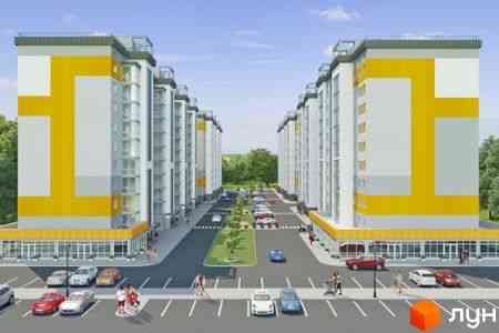 Продаж 1-кімнатної квартири, ЖК "Щасливий". Новобудова, Виставка. Хмельницкий