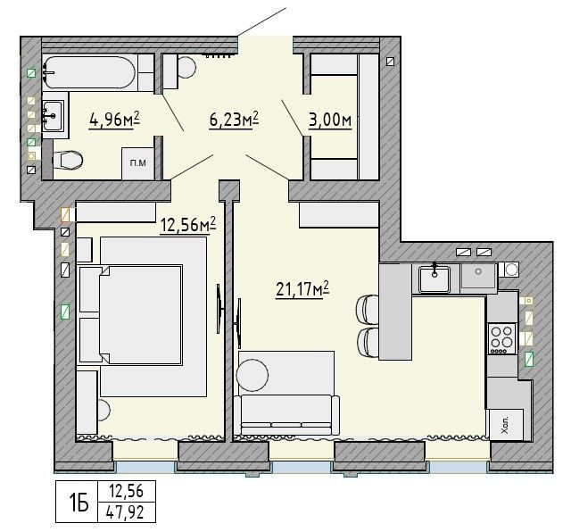 ЖК Кафедральний , центр, євродвійка Луцьк - зображення 8