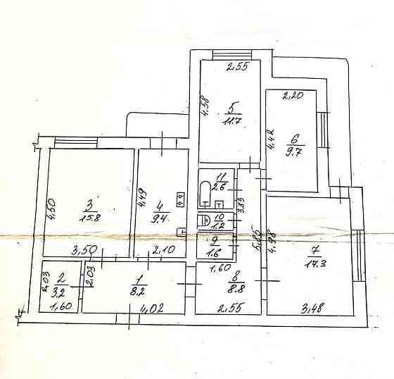 Велика кварира за вигідною ціною Черкассы