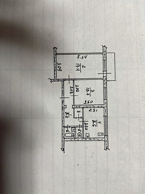 Продаж 2 кім. квартири Шевченківський р-н, вул. Чарівна Запоріжжя - зображення 1