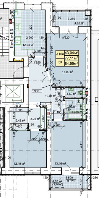 Продається здана 3 кім. ЖК Міленіум. 850$ м2. ЄОселя. Постанови. Івано-Франківськ - зображення 5