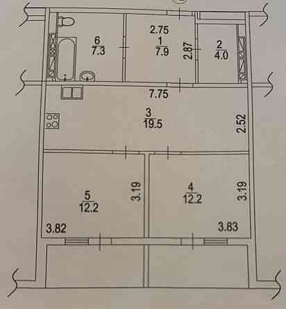 2-к квартира з ремонтом ЖК нова Англія Київ