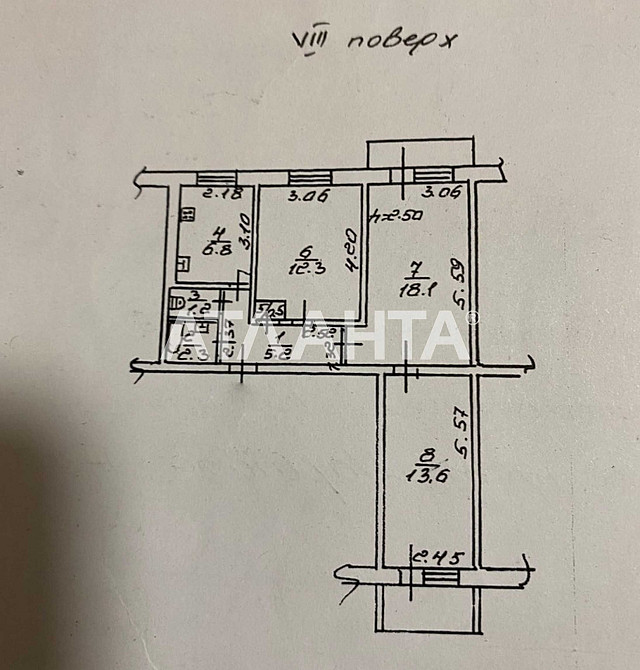 3 комн квартира на Таирово , Небесной сотни , Сити центр Одесса - изображение 7
