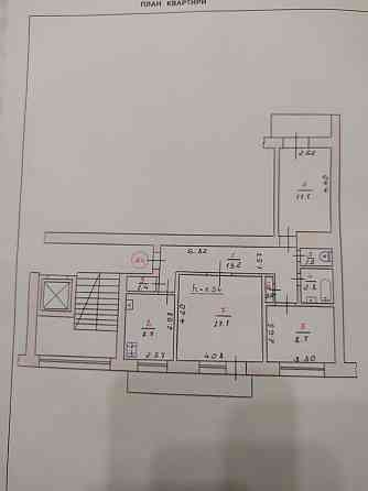 25885 продаж 3 кімнатної квартири підготовленої під  ремонт Хмельницкий
