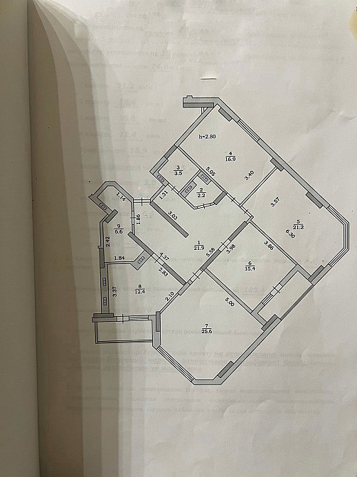 ПРОДАЕТСЯ роскошная 4-х комнатная квартира Чорноморськ - зображення 4