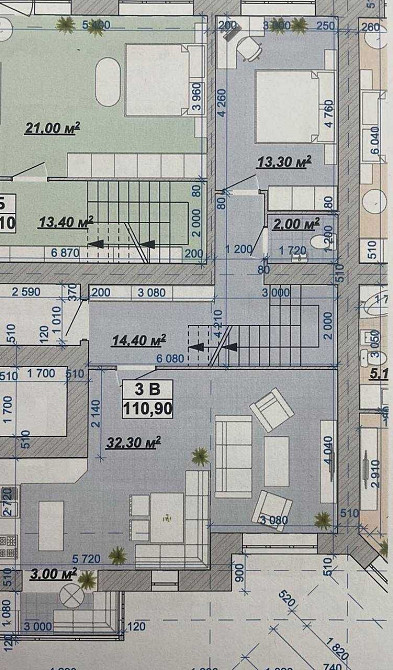 Продається 3-кімнатна дворівнева квартира за вигідною ціною. Івано-Франківськ - зображення 2