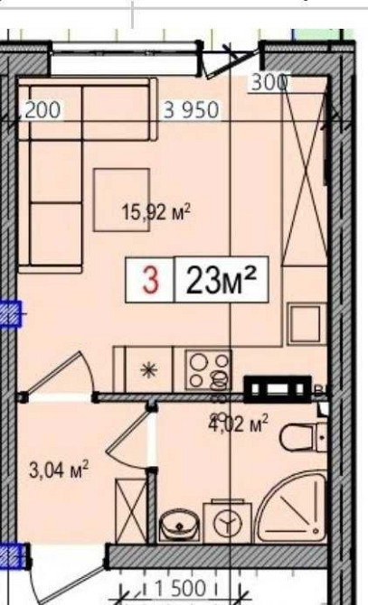 Продається студія в екологічно чистому районі Києва. Київ - зображення 4