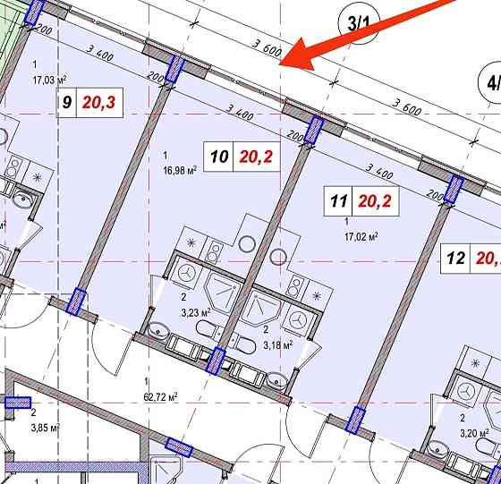 Продаж квартири в Києві,від забудовника за 363,600 грн.,в Бортничах Київ