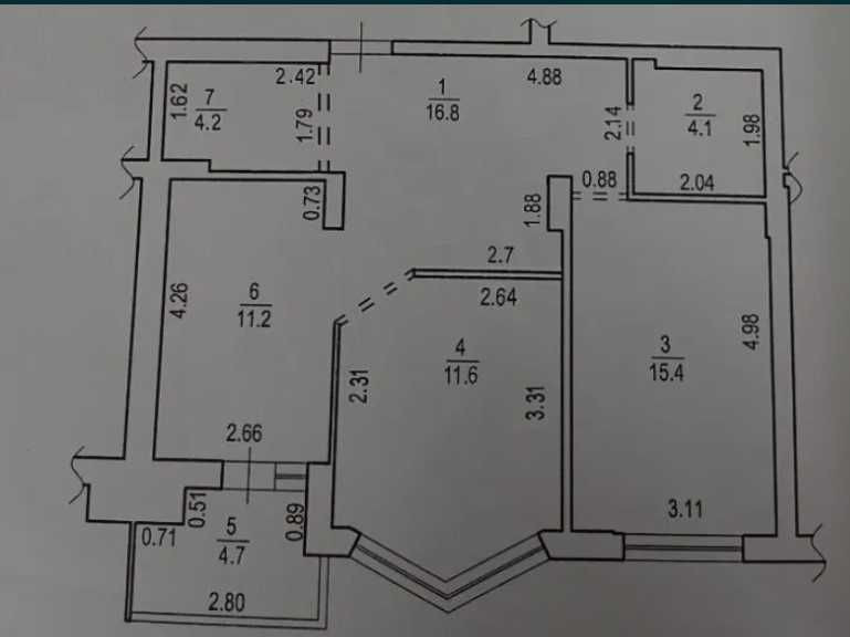 Продаж просторої 2х к квартири з ремонтом в новобудові Львів Зелена! Львів - зображення 7